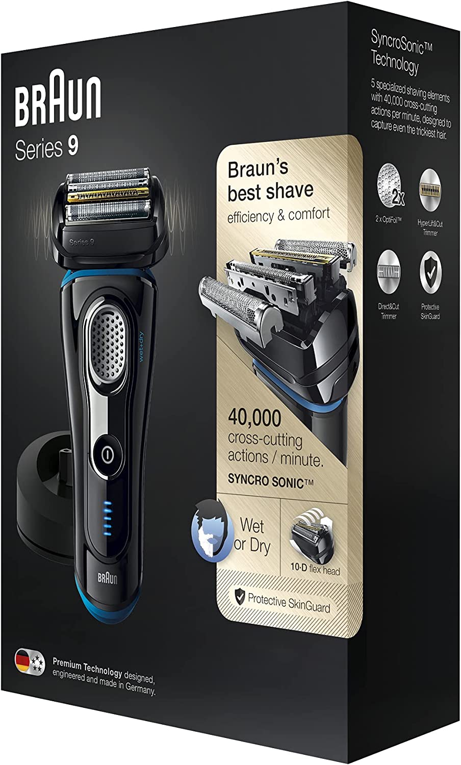 Braun Series 9 9240s Men's Electric Foil Shaver